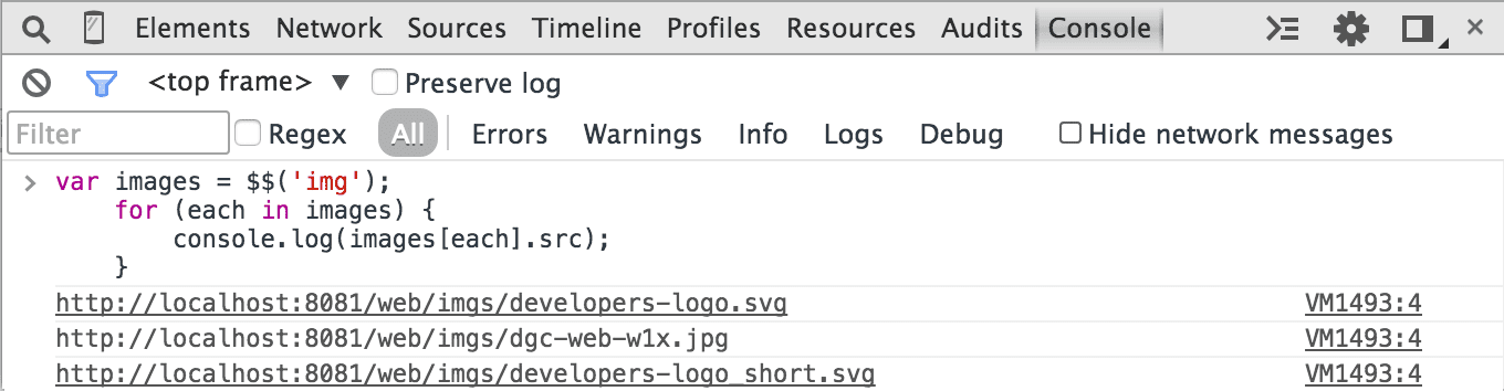 Developer Tools'un Pek Bilinmeyen Nimetleri 5 Chrome Developer Tools All Selector