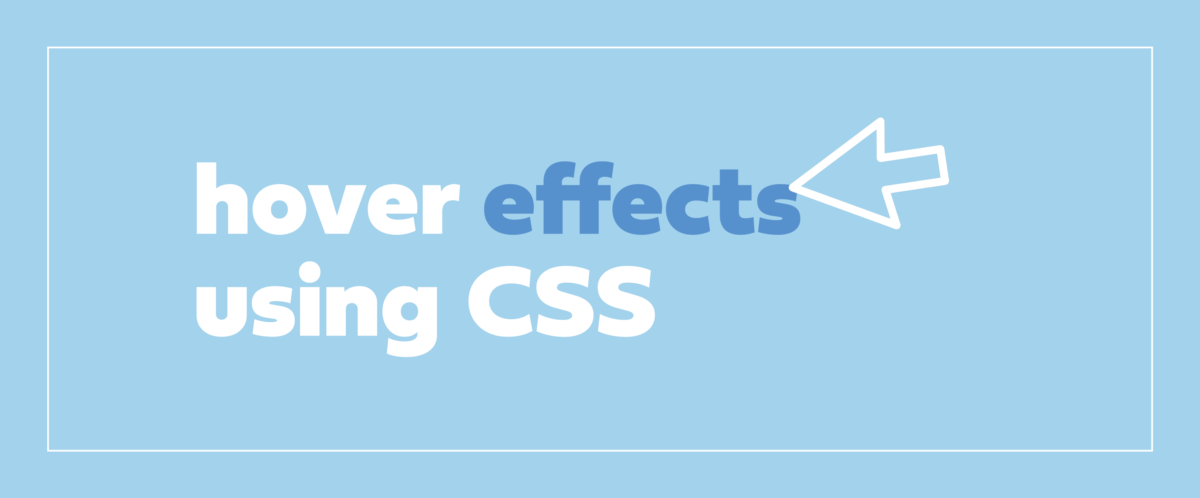 CSS Hover Effects